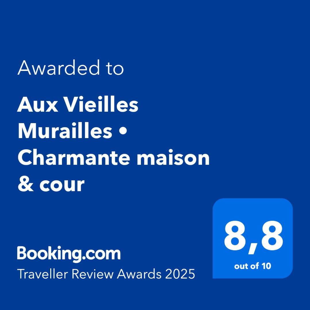 Aux Vieilles Murailles • Charmante Maison & Cour มอร์เล ภายนอก รูปภาพ